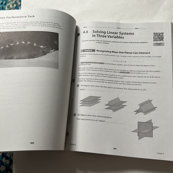 Houghton Mifflin Harcourt Algebra 2 Volume 1 - Picture 4 of 13